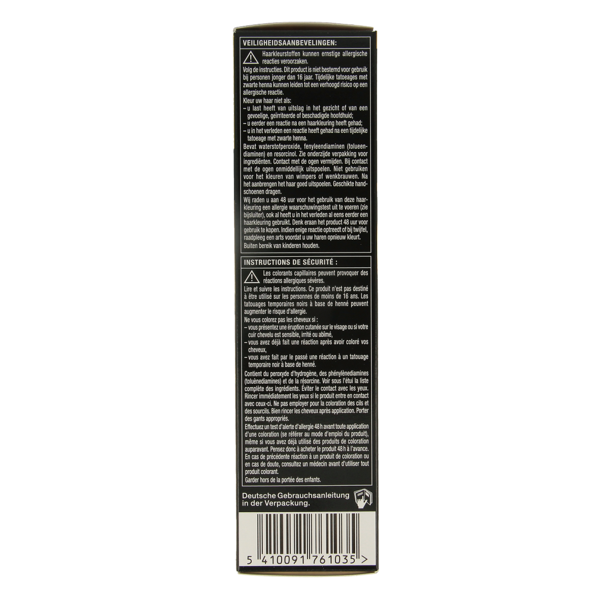Syoss Color Oleo Intense 8-05 beige blond hair dye set with applicator for vibrant, natural hair coloring.