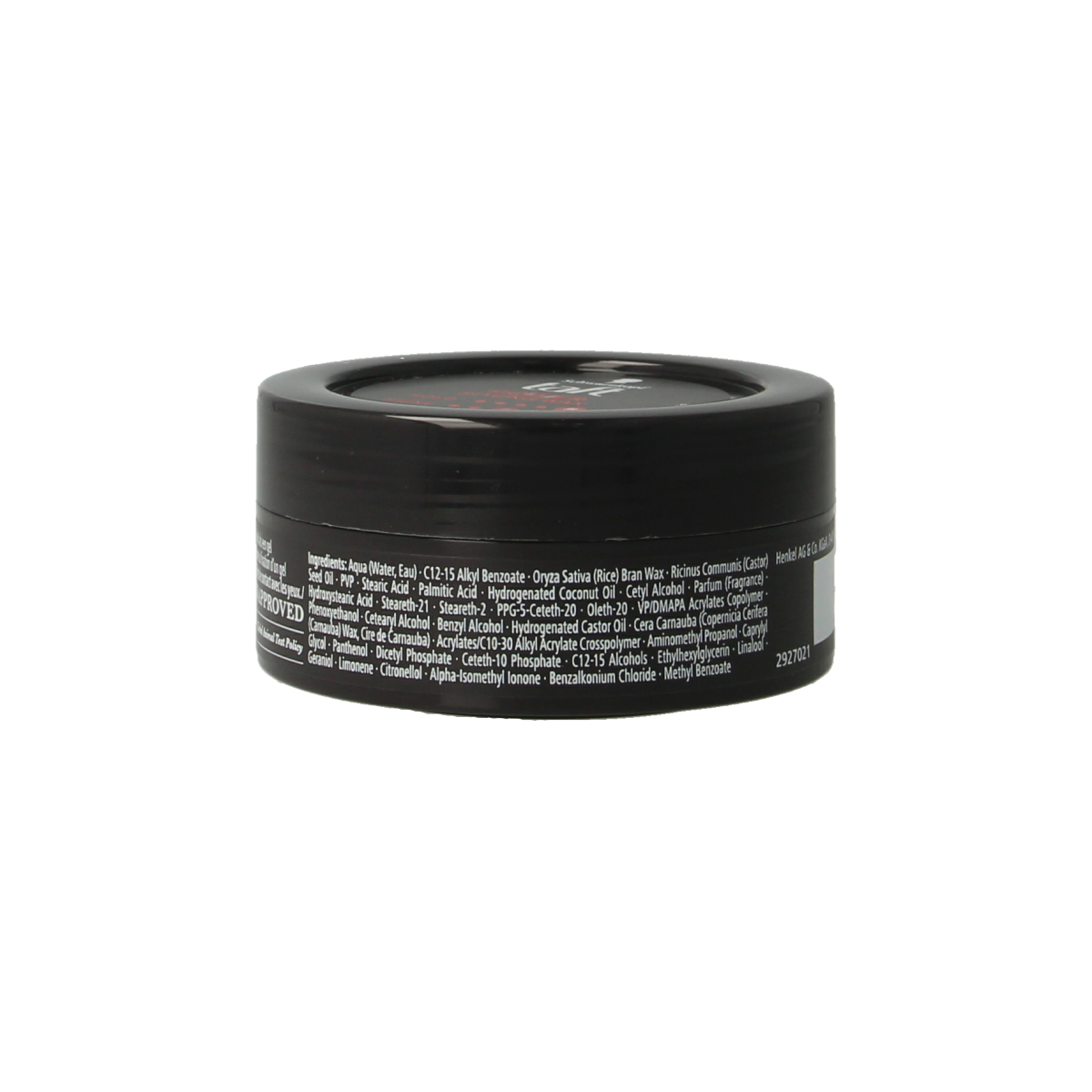Taft Power hair styling wax in 75ml jar showing the black and yellow packaging for strong hold and shine.