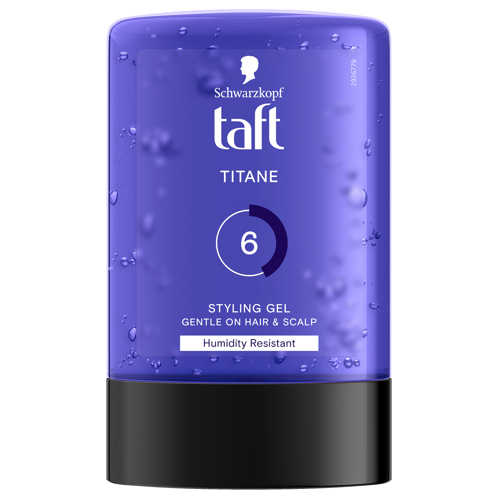 Taft Power Gel Titane hair styling gel in 300ml bottle, provides strong hold and shine for hair styling.