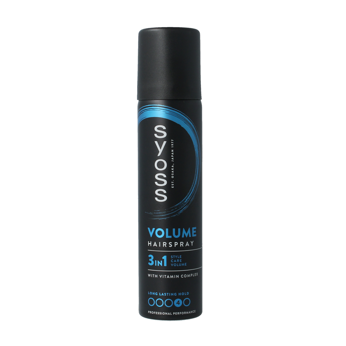 Syoss hairspray volume lift 75ml, hair styling product in a spray bottle for added volume and hold