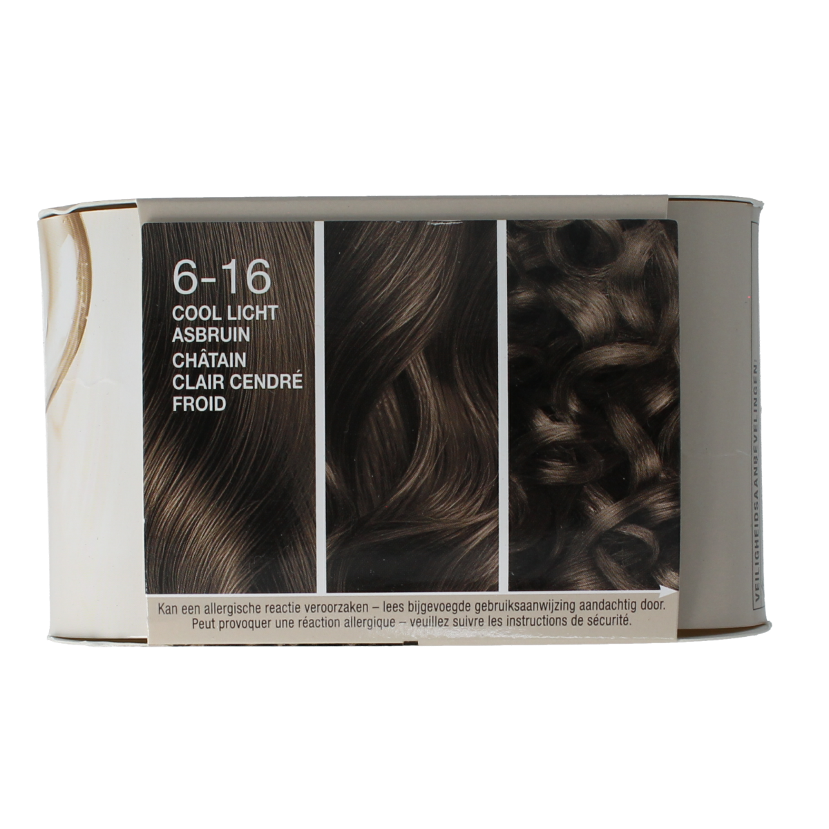 Schwarzkopf Creme Supreme 6-16 Licht Bruin hair coloring tube for professional hair dyeing, with product packaging visible.