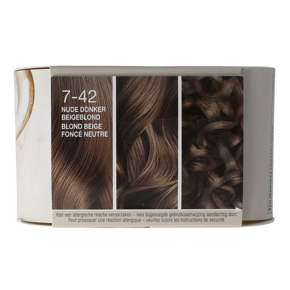 Schwarzkopf Creme Supreme 7-42 D blond hair coloring product, showing the packaging and color details.