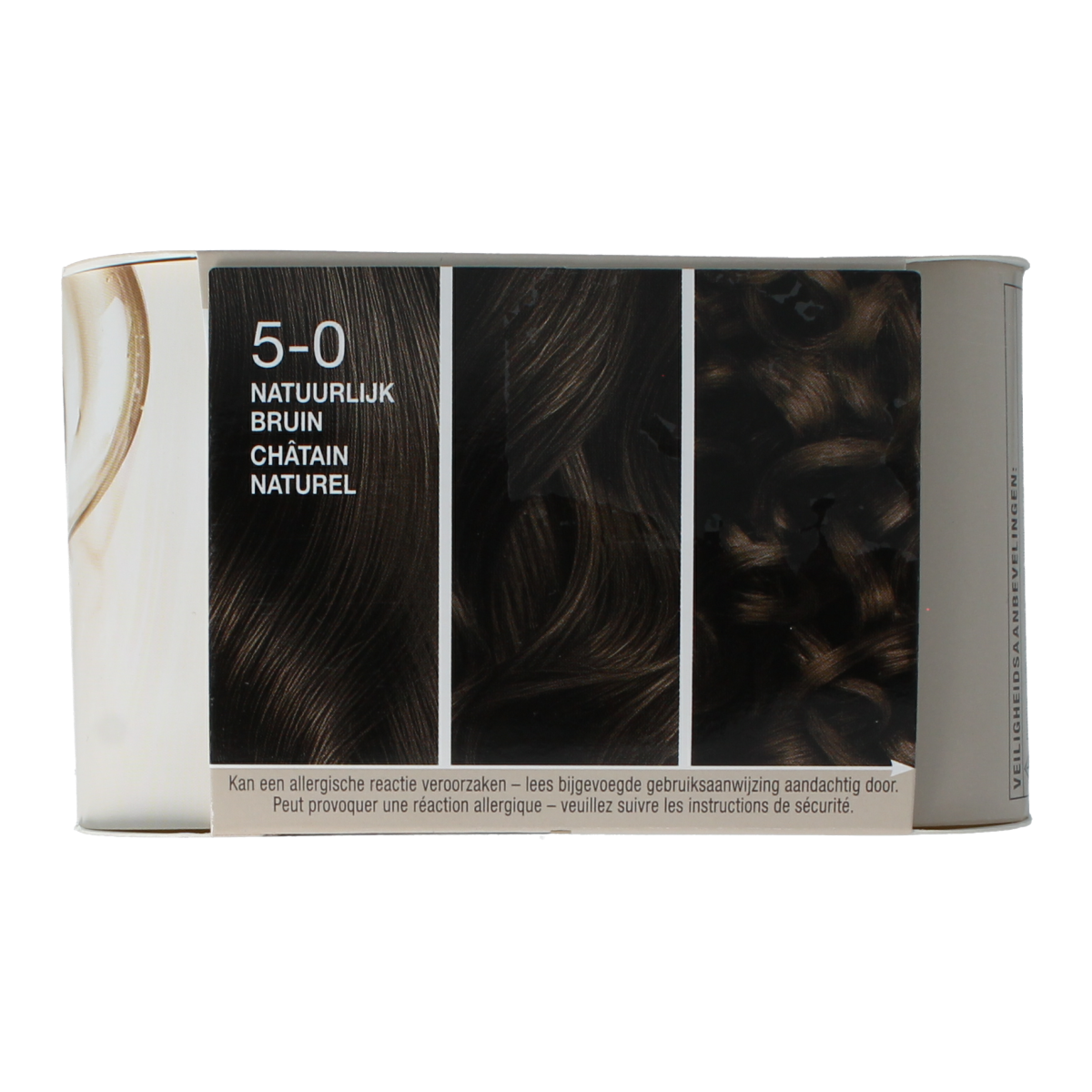 Schwarzkopf Creme Supreme 5-0 brown hair coloring cream, 1 pack, showing the tube and packaging for hair dye.