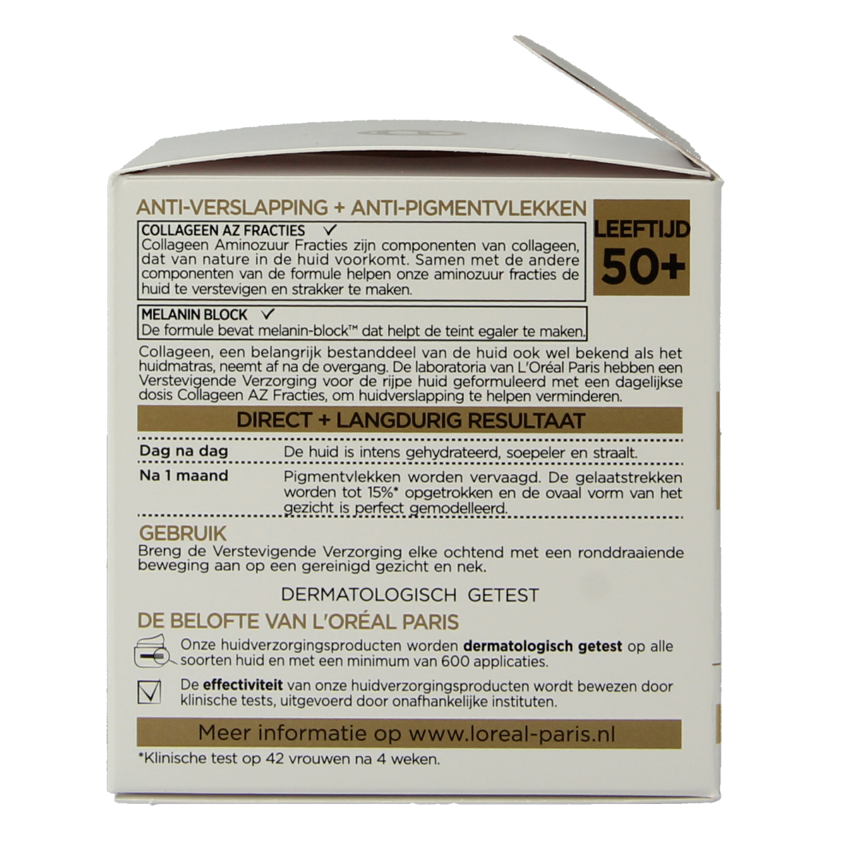 L'Oreal Paris Age Perfect facial moisturizer in 50ml jar, hydrating anti-aging skincare product for mature skin.
