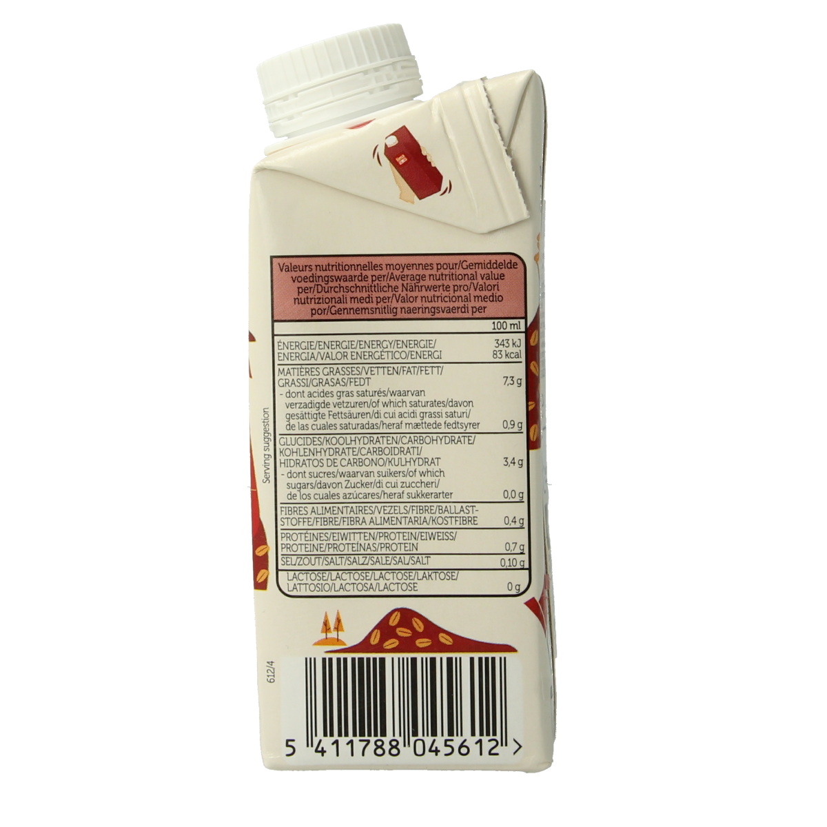 Lima Bio Oat Cuisine sauce in 200ml bottle, natural oat-based flavor enhancer for cooking and sauces.