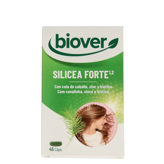 Biover Huid haar nagels multivitamine capsules, dietary supplement for skin, hair, and nails in a bottle.