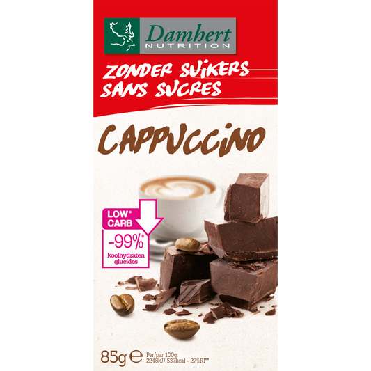 Damhert Chocoladetablet cappuccino 85.00 Gram
