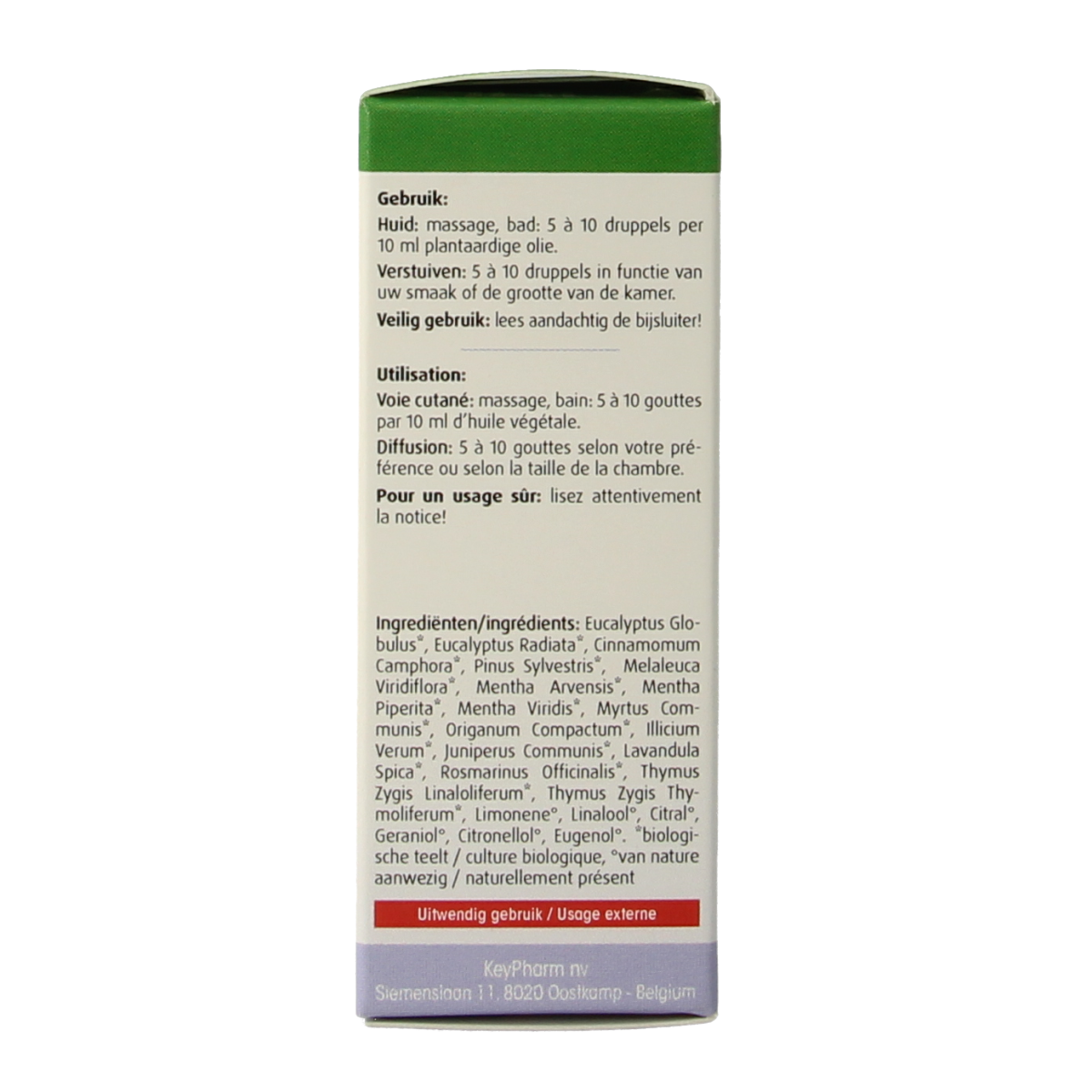 Physalis Synergie respiration bio essential oil in 10ml bottle, featuring natural, aromatic oil for respiratory support.