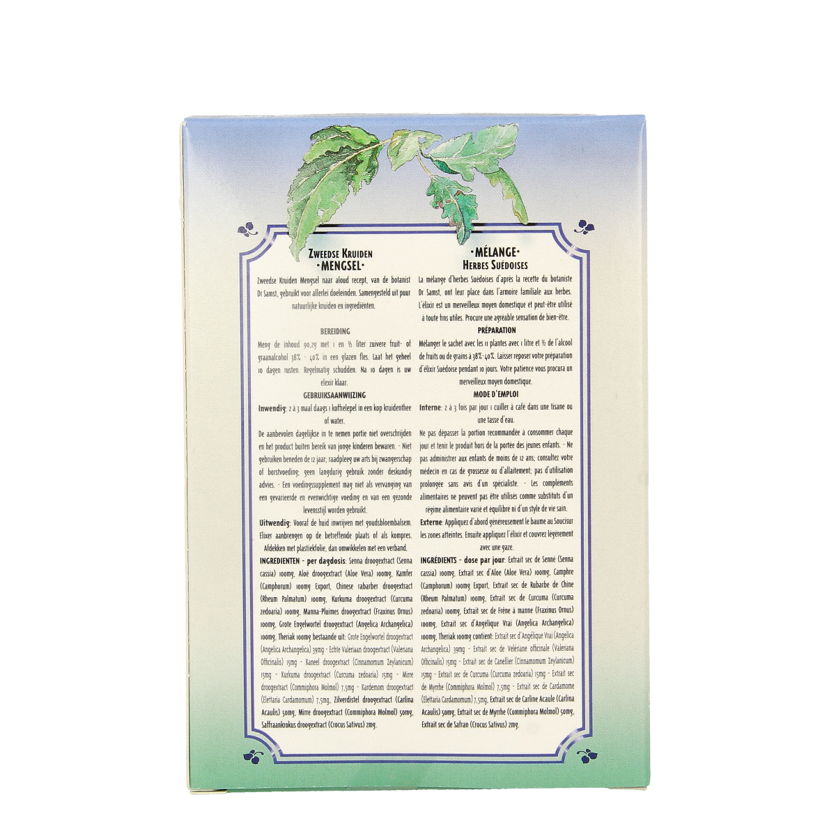 Marval&Vincent Zweedse kruidenmengsel in 90.20g package, a blend of traditional Swedish herbs for cooking.