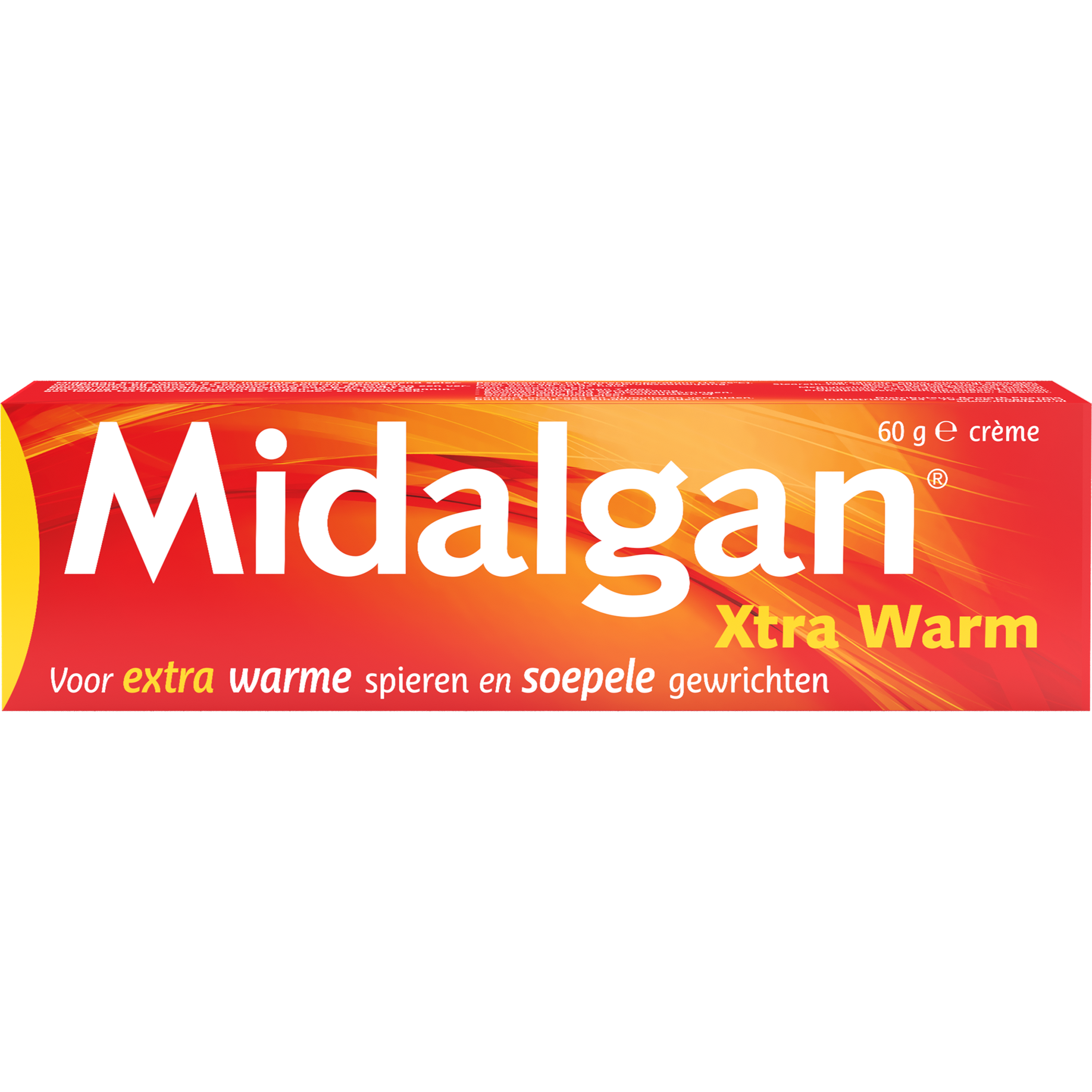 Midalgan Extra Warm 60g, herbal joint and muscle care product with warm, soothing application for pain relief.