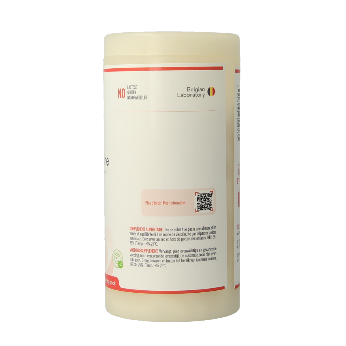 Be-Life Glucosamine capsules, mineralen enkel supplement, showing a bottle of 120 capsules with label design.