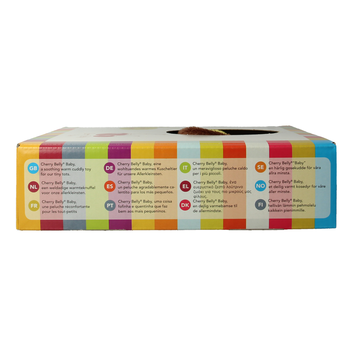 Cherry Belly cherry pit pillow for babies featuring honey bee design, soft and supportive kussen for comfort.