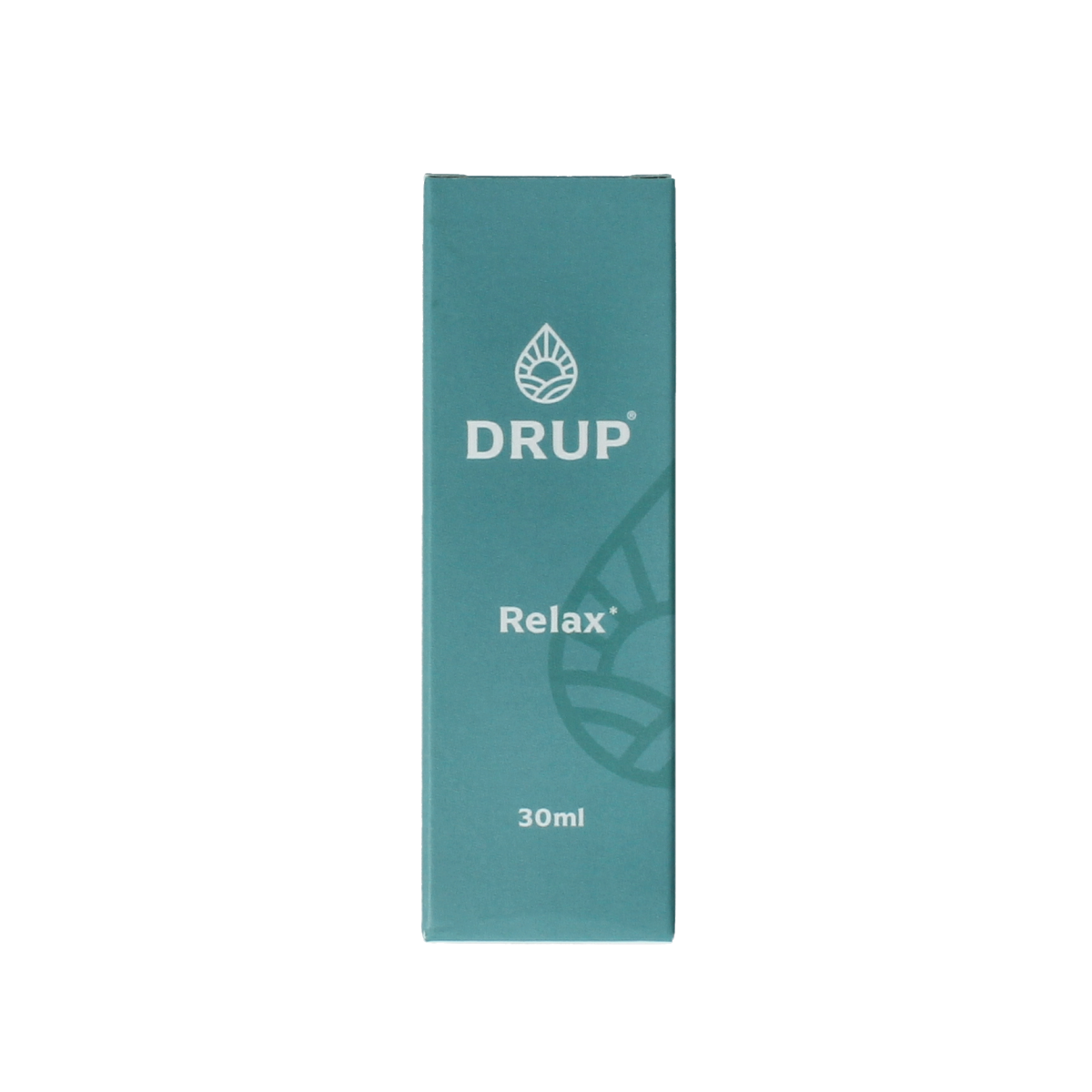 DRUP Kruiden paddenstoelextract relax in a 30ml bottle, herbal supplement from DRUP with natural ingredients for relaxation.