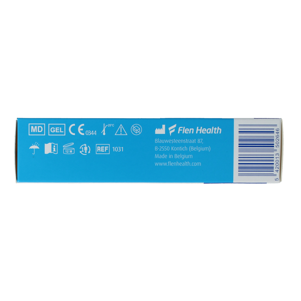 Flaminal Hydrogel wound care product in 25g tube, designed for effective wound healing and skin protection.