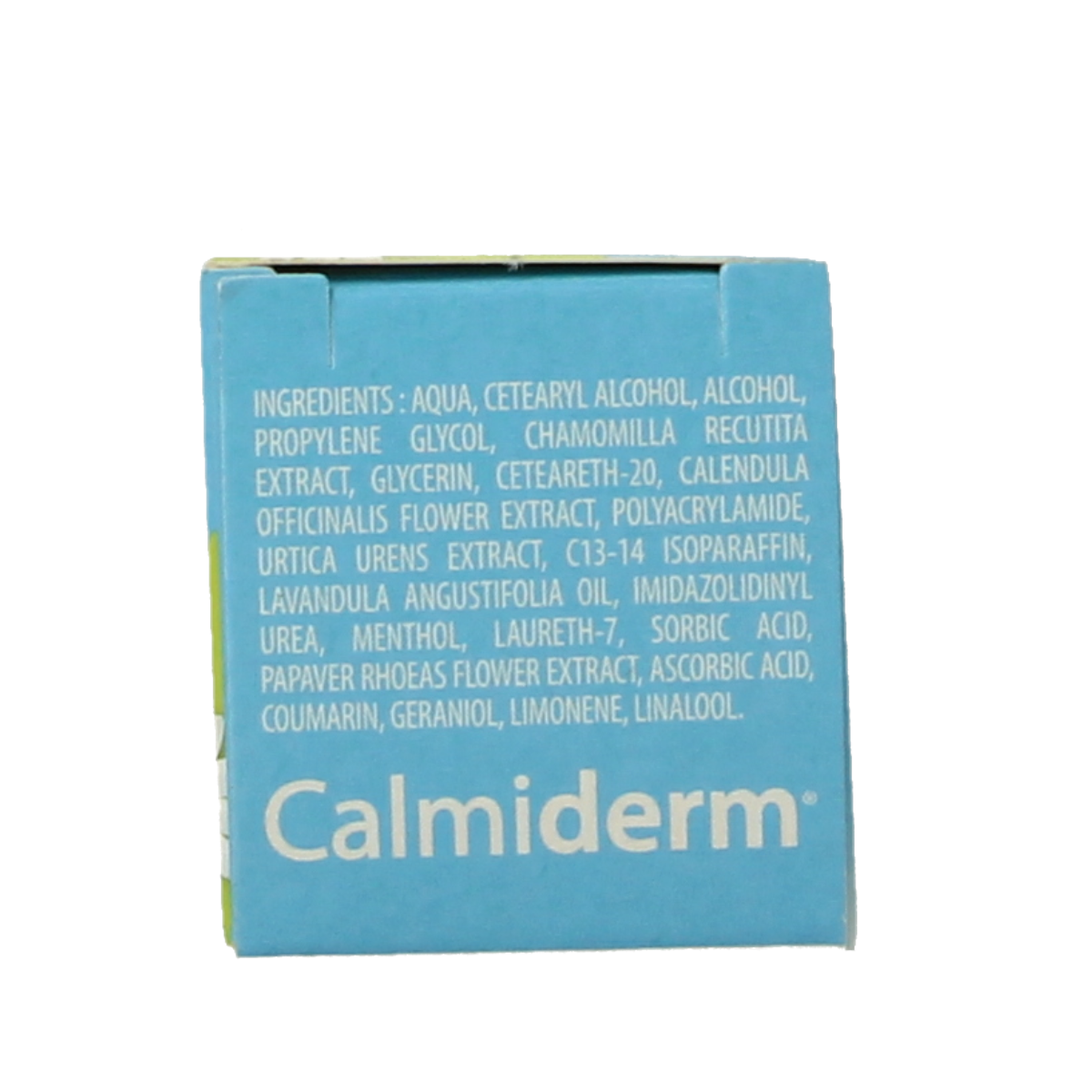 Naturapharma Calmiderm body care cream in a 40g tube, designed for soothing and skin nourishment.