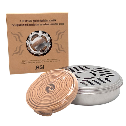 Aeroxon Citronella geurspiralen, 10 stuks, insect repellent aroma spirals for home and comfort.