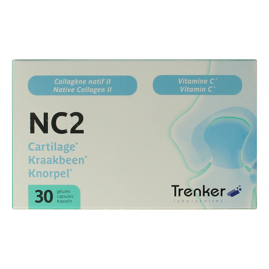 Trenker NC2 30 capsules mineral multivitamin supplement, showing the container with capsules and label details