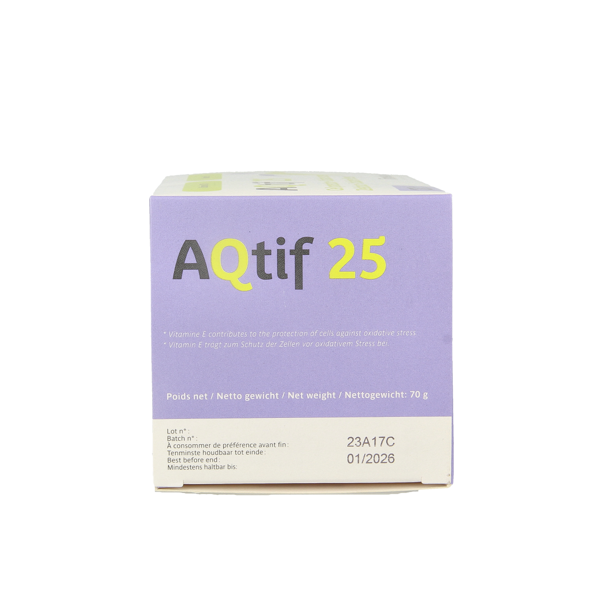 Trenker Aqtif 25 multivitamin capsules, dietary supplement with 120 capsules, for daily nutritional support.