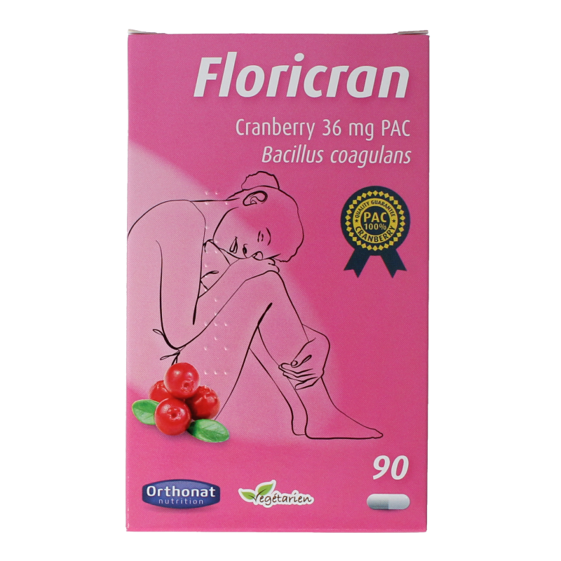 Trenker Floricran herbal supplement capsules, 90 count, natural herbal preparation for overall wellness