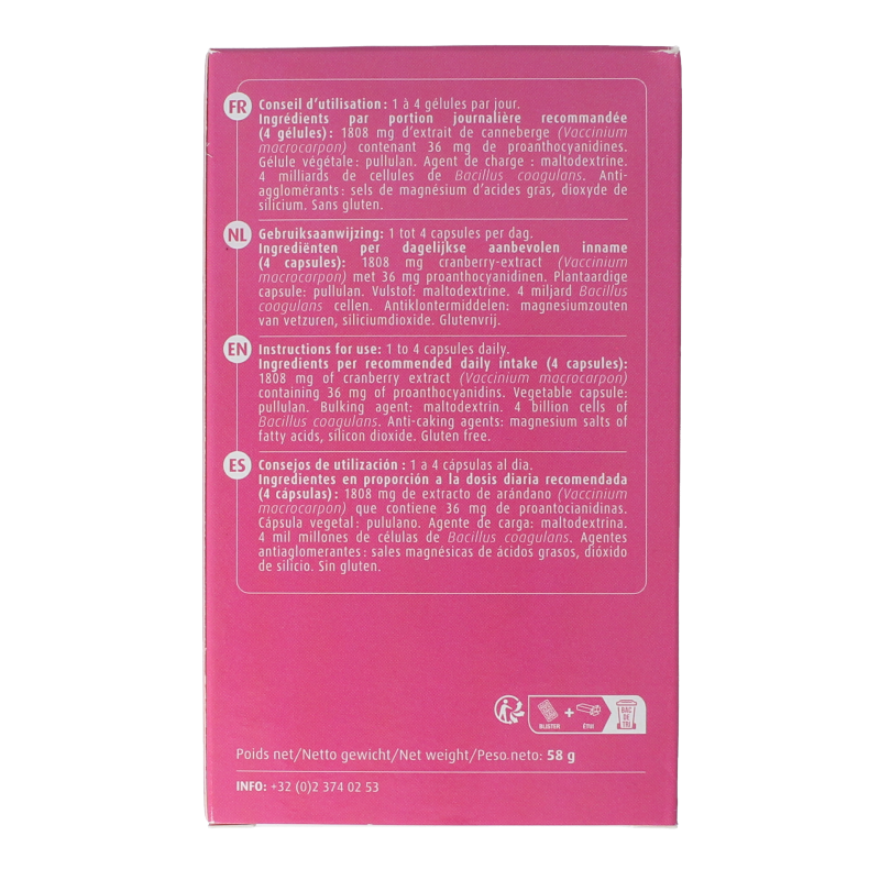 Trenker Floricran 90 capsules herbal supplement in a white bottle with label showing product details