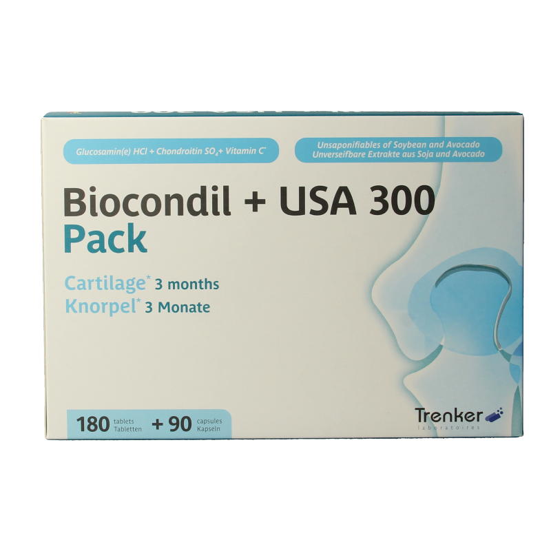 Trenker Biocondil + USA300 duopack mineral supplement set, featuring natural mineral blends in a compact package.