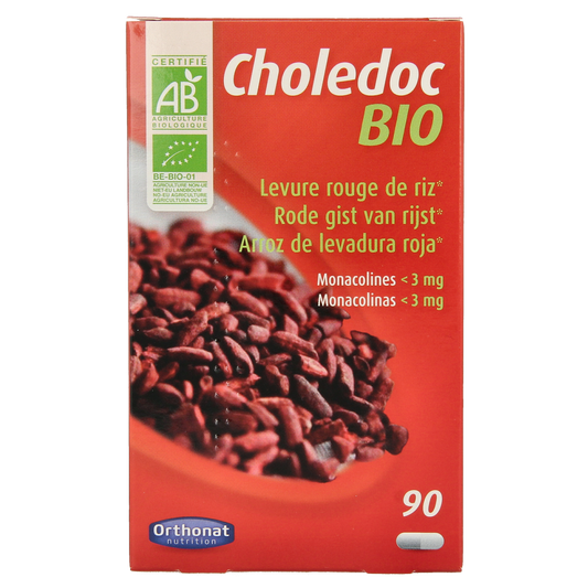 Trenker Choledoc bio herbal supplement capsules, natural Kruidenpreparaten product for supporting digestive health.