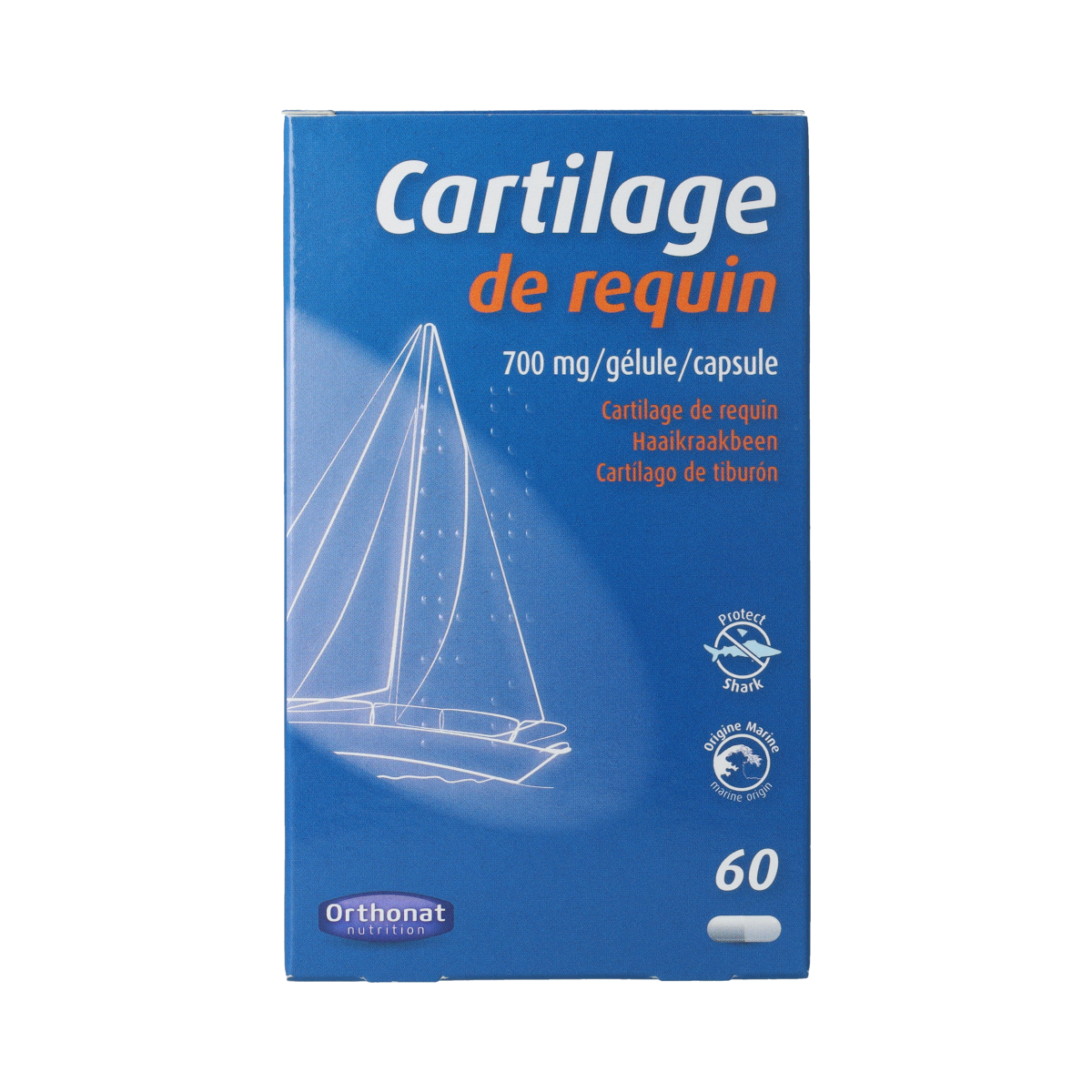 Trenker Cartilage de requin 60.00 Capsules