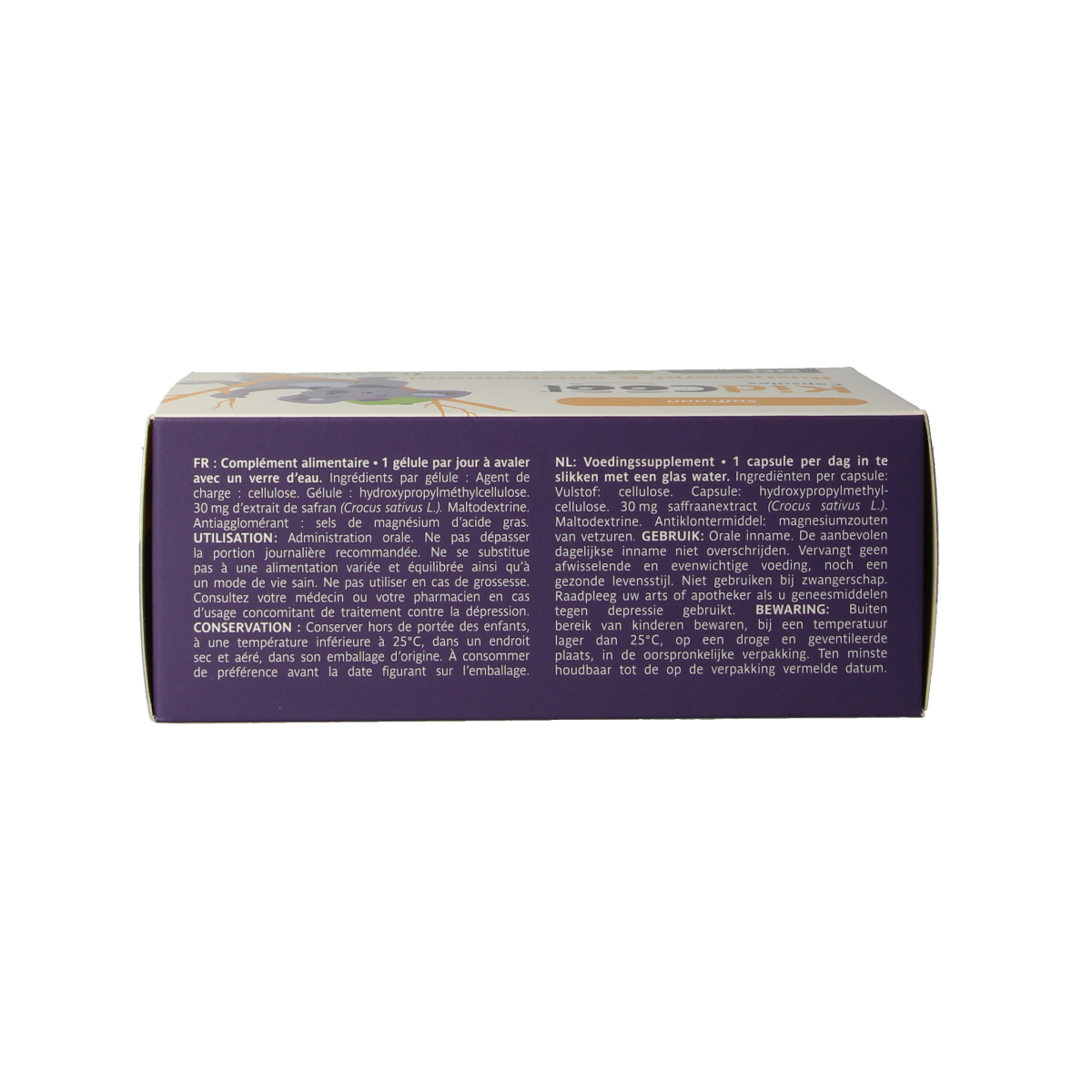 Trenker KidCool 90 capsules, herbal supplement for children, featuring natural herbal ingredients in a clear bottle.