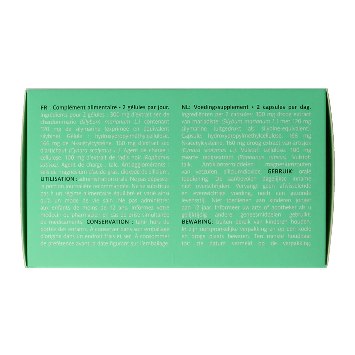 Trenker Imutis Detox capsules, herbal supplement in a white bottle with a label, designed for detox and cleansing.