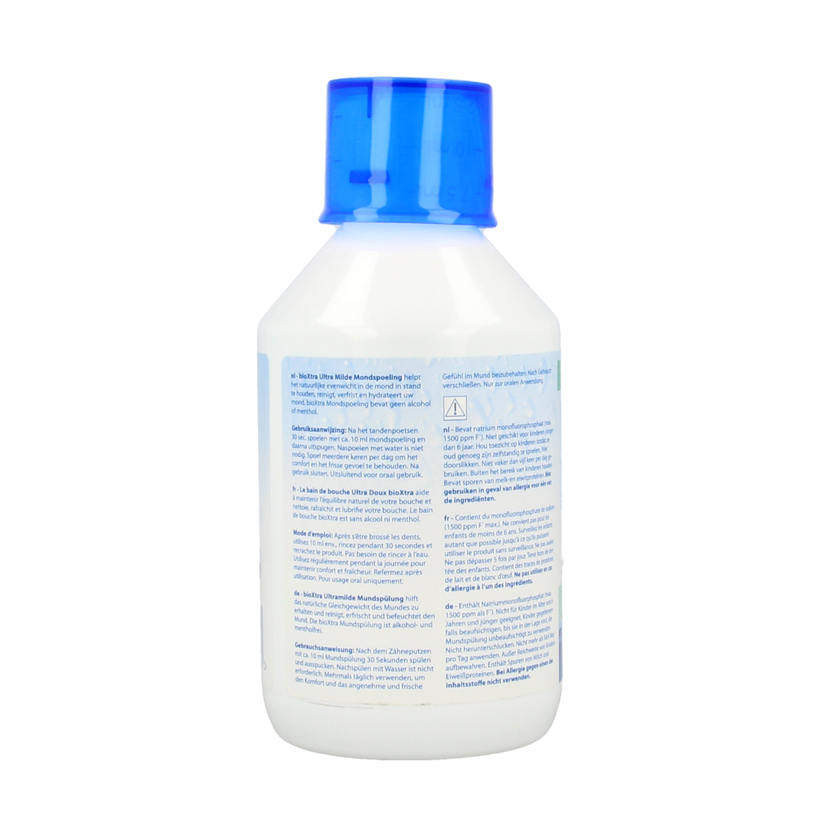 Bioxtra alcohol-free mouthwash for dry mouth in a 250ml bottle, part of Bioxtra's range of oral rinses.