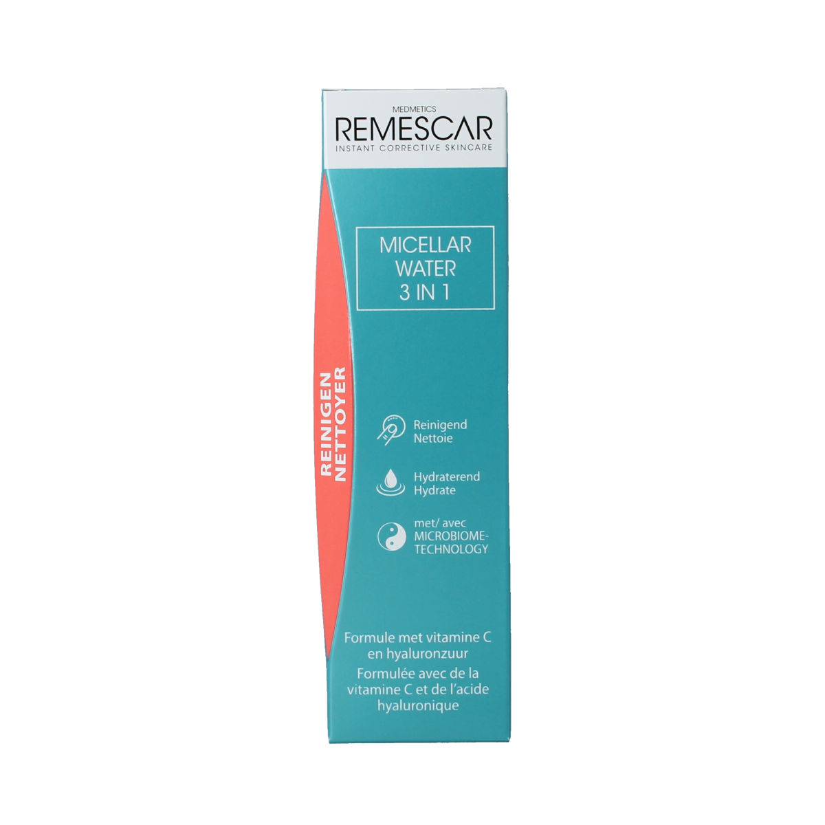 Remescar Micellar Cleansing Water 3-in-1 200ml for gentle facial cleansing and makeup removal
