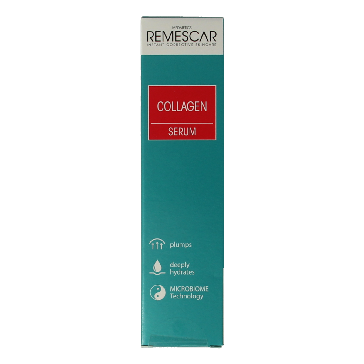 Remescar Collageen gezichtsserum in 30ml bottle, anti-aging skincare for firm and smooth skin.