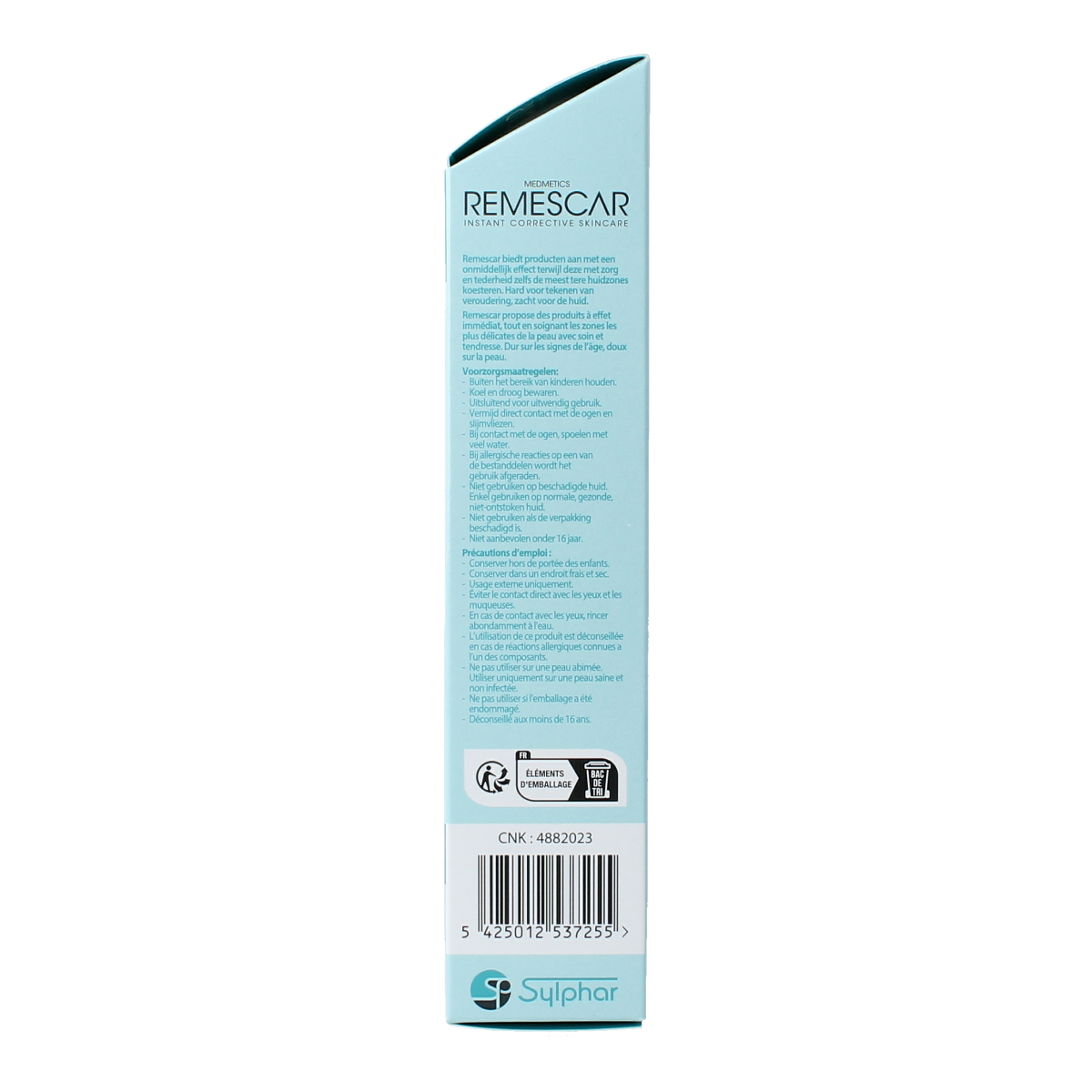 Remescar Instant Facelift Cream 40ml jar with smooth, creamy texture for facial skincare and anti-aging benefits
