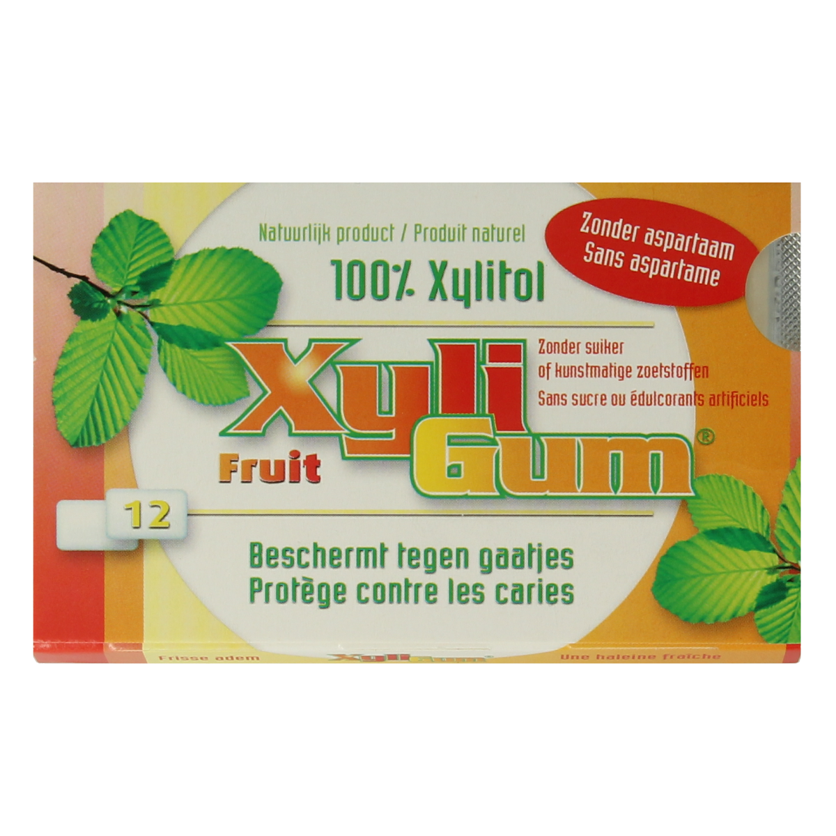 Xyligum Fruit snoepgoed in 15g package, colorful gummy candies from the Xyligum brand.