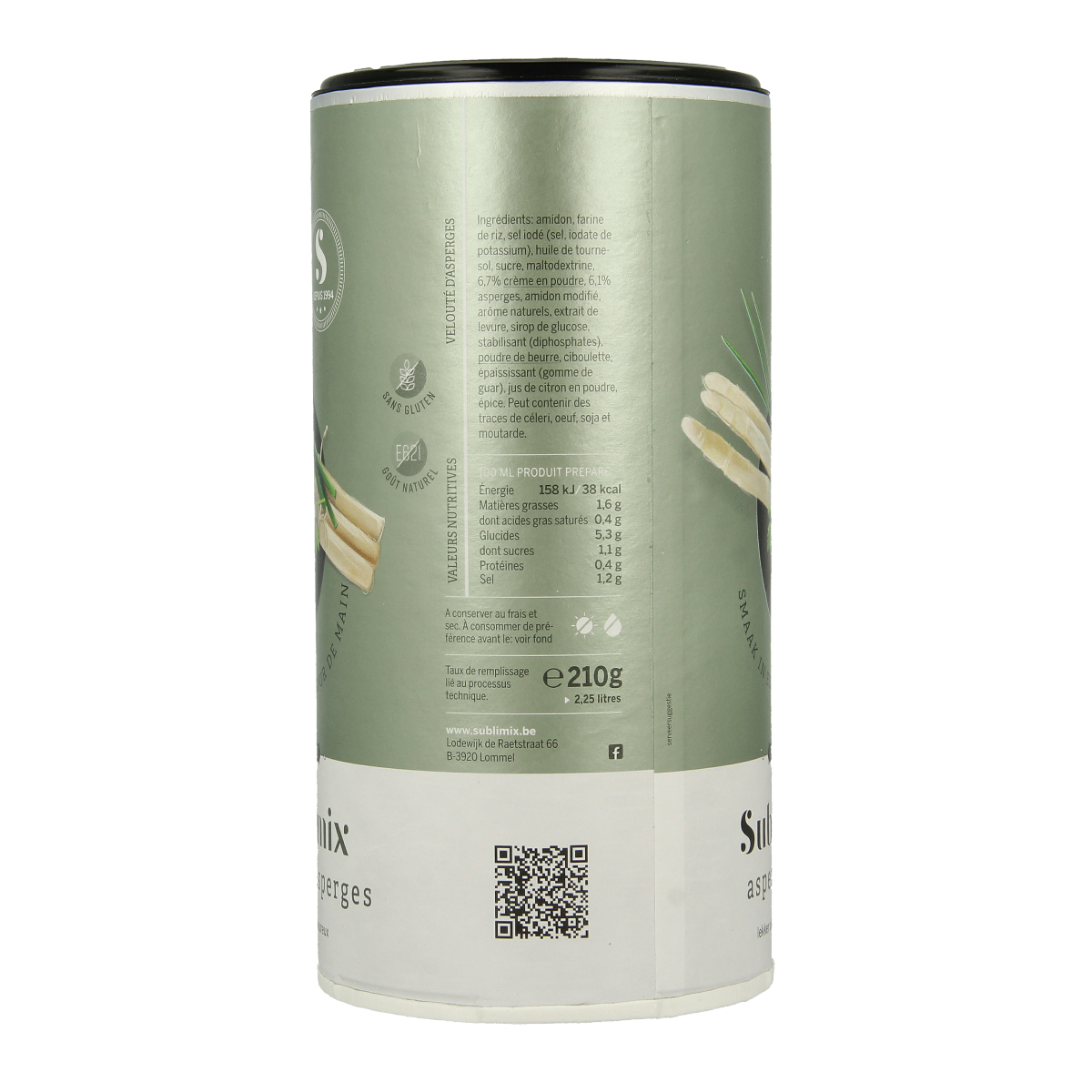 Sublimix Aspergesoep glutenvrij 210.00 Gram