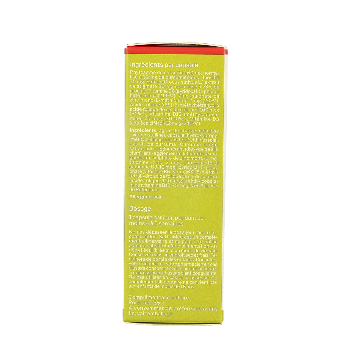 Nutrisan Safframed 60.00 Vegetarische capsules