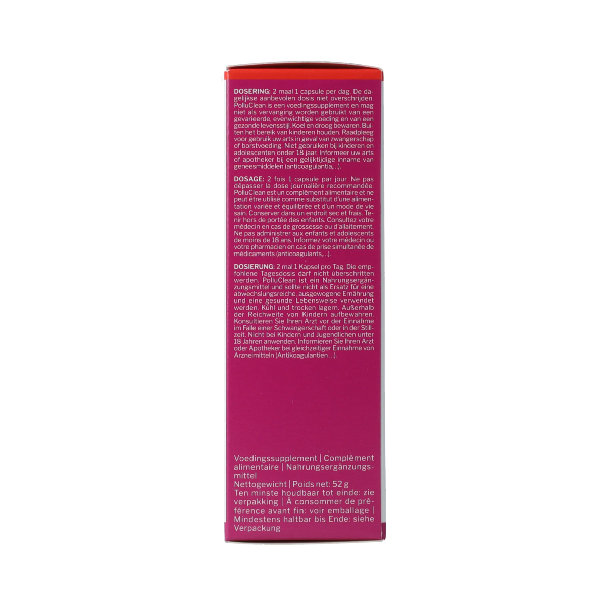 Nutrisan PolluClean 60.00 Capsules