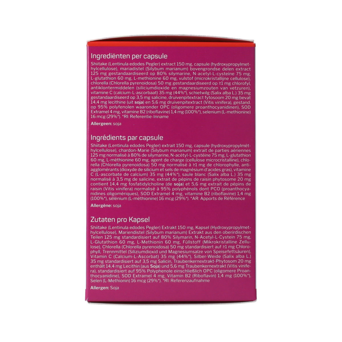 Nutrisan PolluClean herbal supplement capsules, 120 count, natural herbal remedy for detoxification and cleansing.