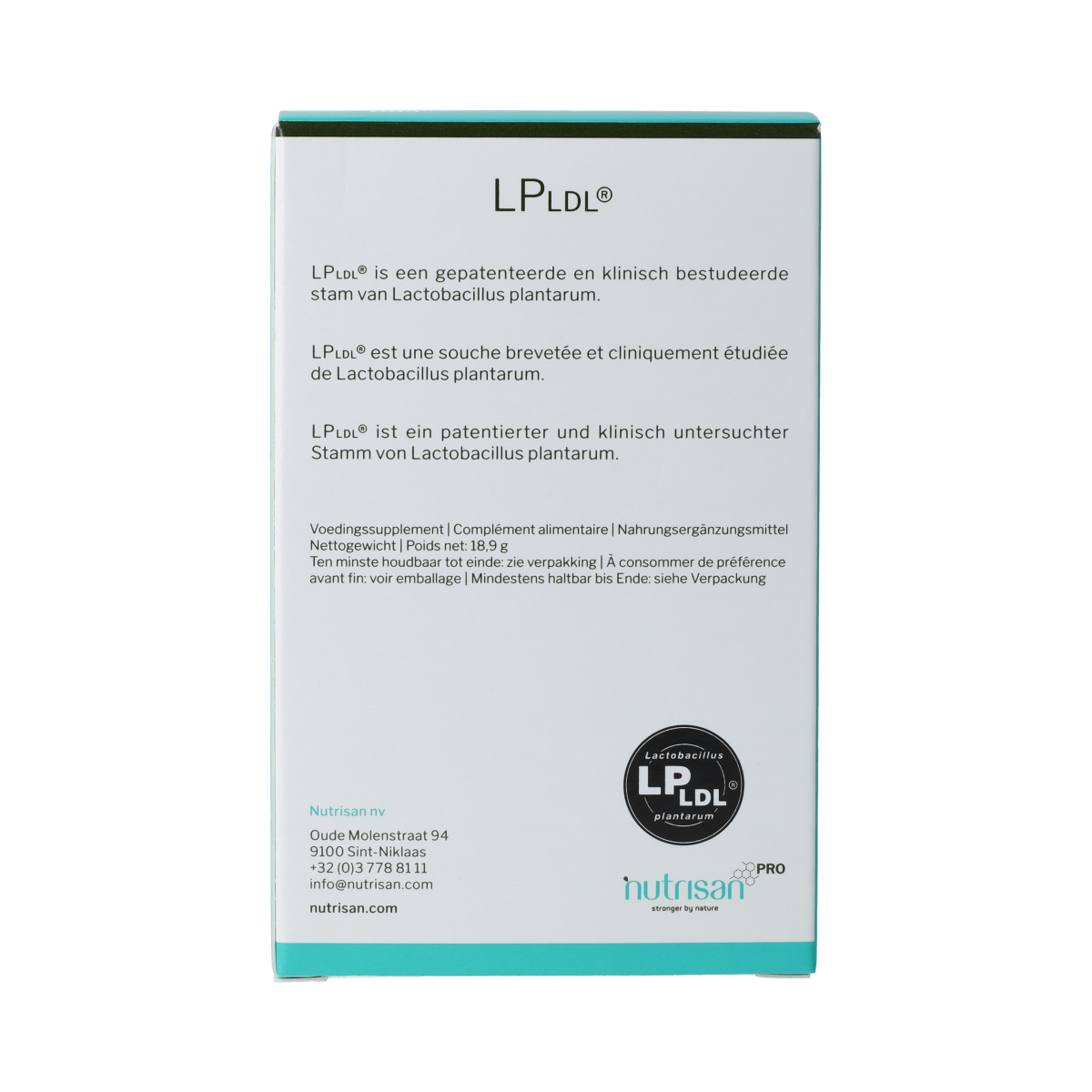 Nutrisanpro LPLDL® 60.00 Capsules