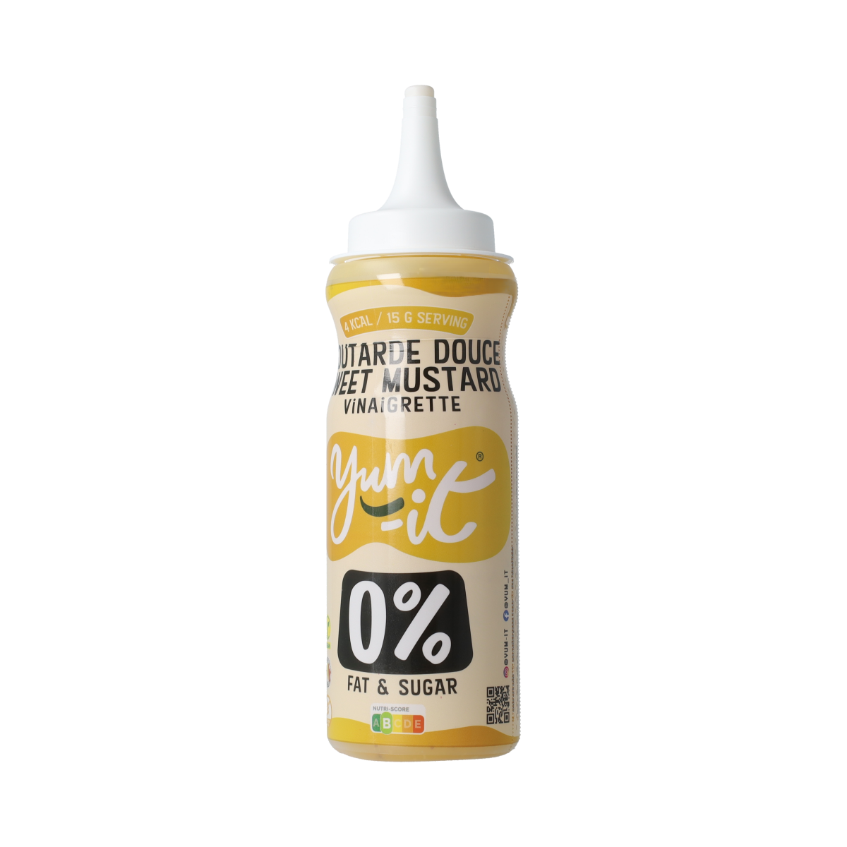 Yum-It Mosterd Vinaigrette dressing in 250ml bottle, a flavorful mustard-based sauce for salads and dishes.