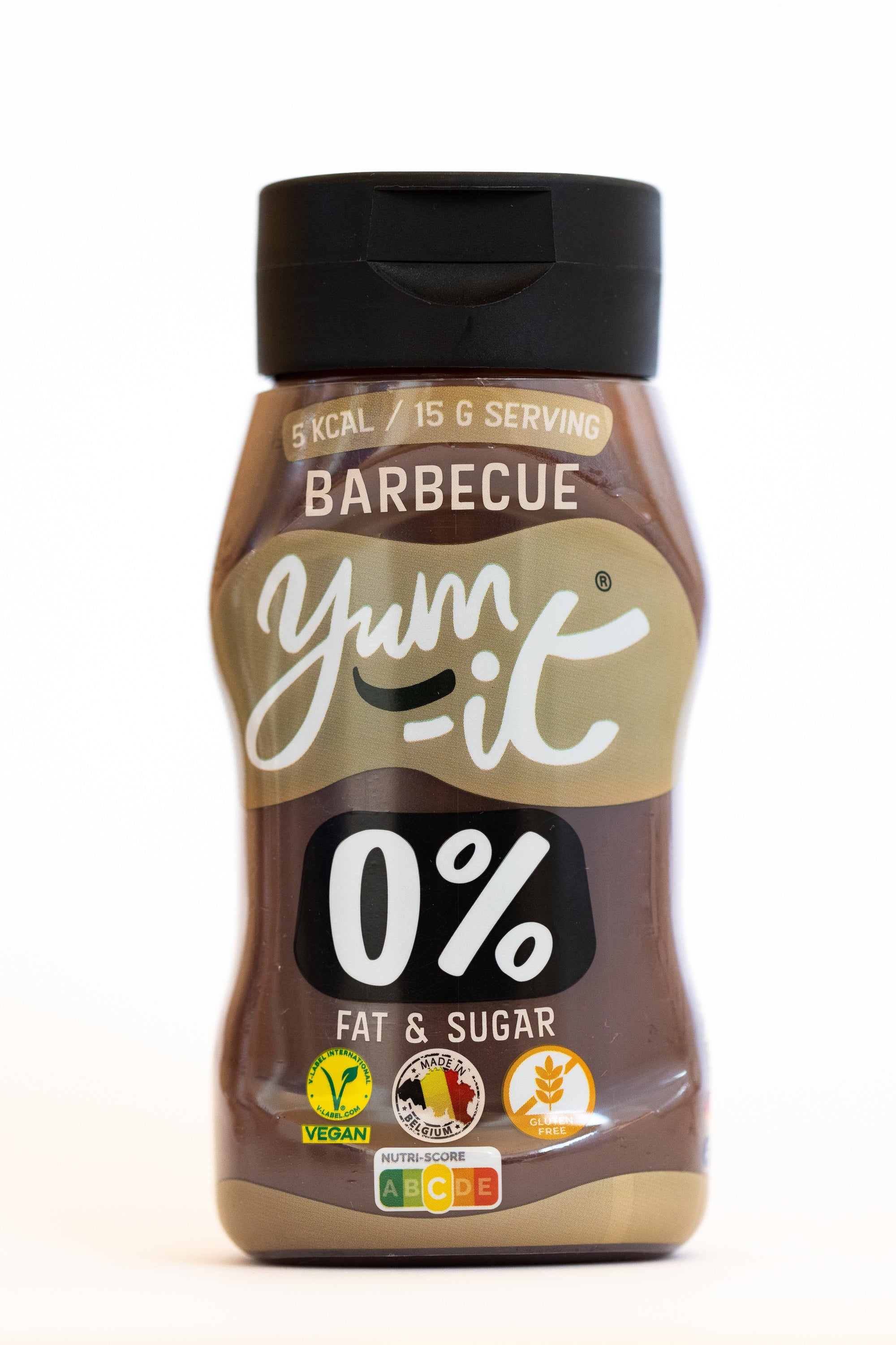 Yum-It Barbecue sauce 300g jar with label, spicy and savory flavor, designed for grilling and marinating meats.