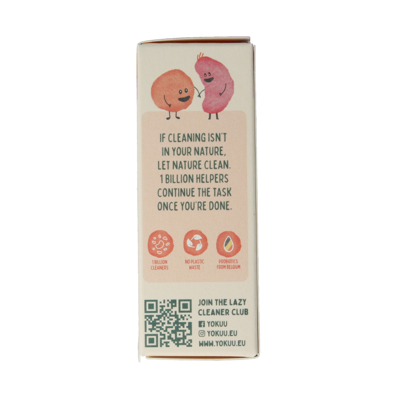 Yokuu badkamerreiniger refill pack with two cleaning product bottles for bathroom cleaning and maintenance.