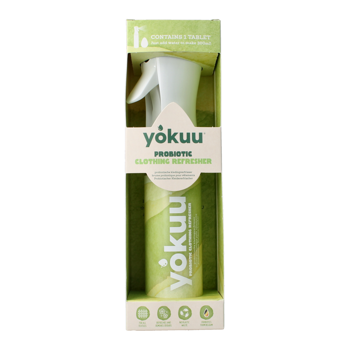 Yokuu geurkaarsen spray en parelset voor kledingopfrissing, geurverspreiders voor fris ruikende kleding en textiel.