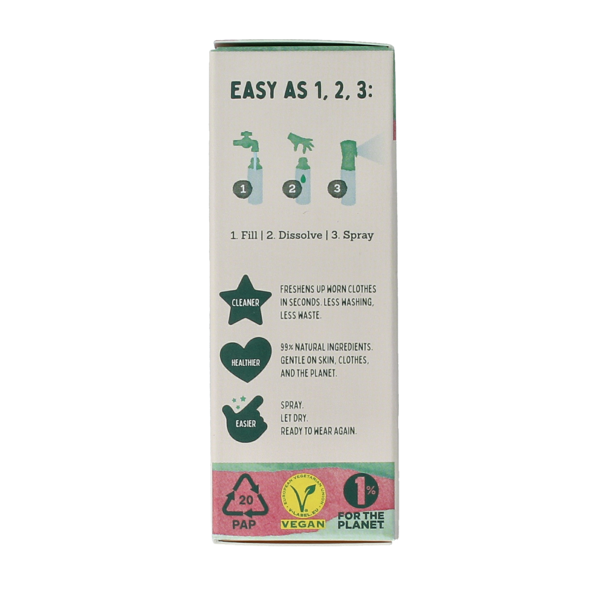 Yokuu Probio huisdierverfrisser refill pack with 2 units, pet care product for freshening up pets and their environment.