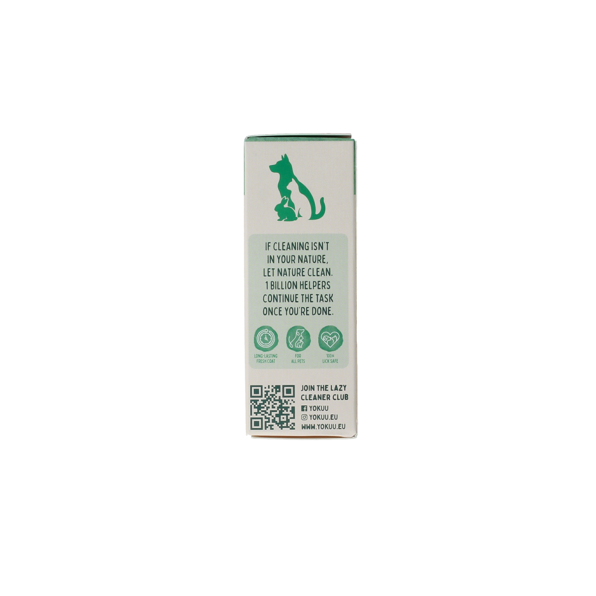 Yokuu Probio huisdierverfrisser refill pack with 2 units, pet care product for freshening pet environments.