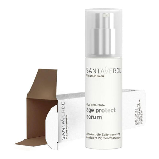 Santaverde Aloe vera age protect gezichtsserum 30.00 Milliliter