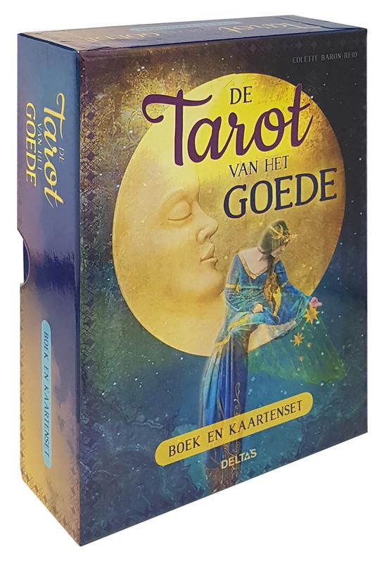 Deltas De tarot van het goede boek en kaartenset, tarot books and cards set, featuring colorful illustrations and deck layout