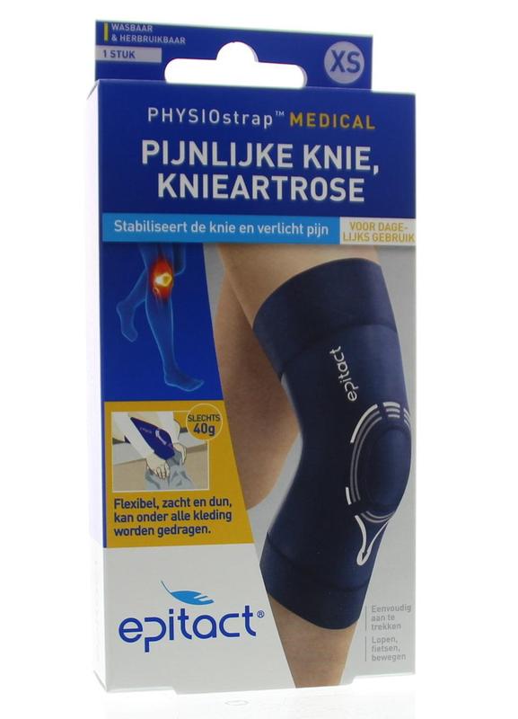 Epitact Knie medical bandage XS size 32-35, designed for knee support, shown on a white background.