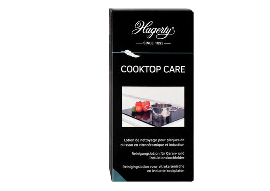 Hagerty Cooktop Care bottle, 250ml, cleaning product for maintaining and cleaning glass and ceramic cooktops.