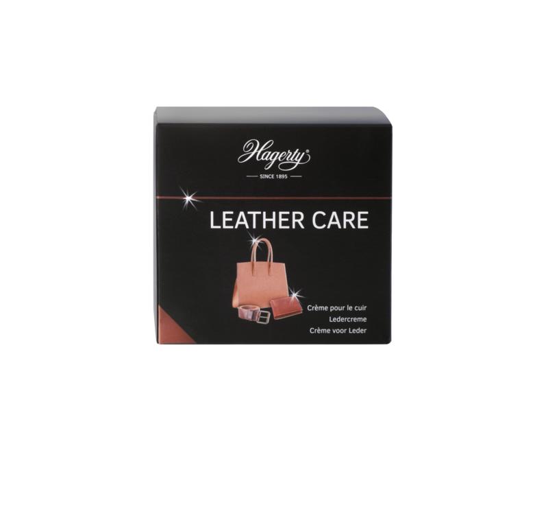 Hagerty Leather Care Cream in a 250ml jar, designed for cleaning and conditioning leather goods.